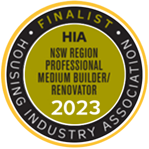 Finalist HIA NSW Region Professional Medium Builder